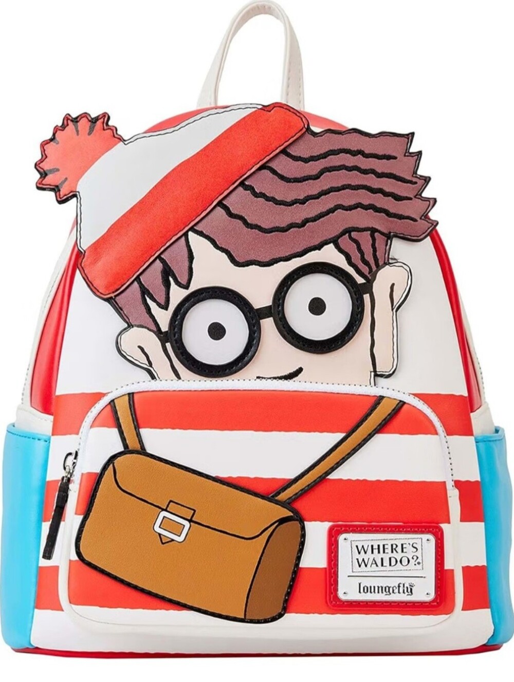 Loungefly Where's Waldo Cosplay Mini Backpack